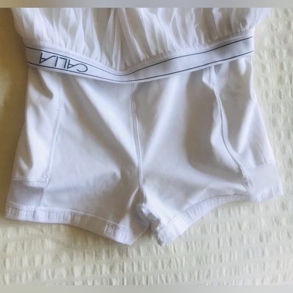 NWOT CALIA Women's Pleated Mesh Tennis Skort White Pickleball size Medium - Picture 6 of 9